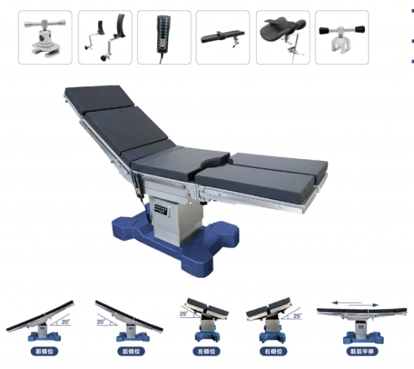 DST-500A (Deluxe) Five-motorized operating table