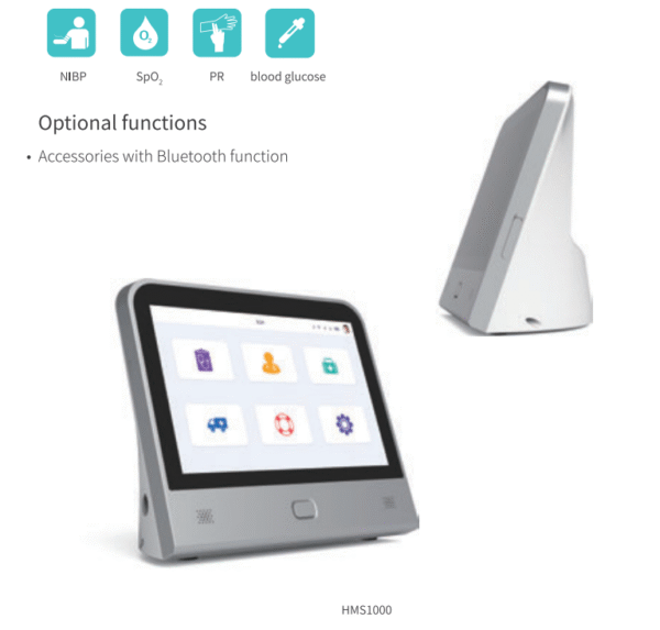 HMS1000 Multi-parameter Vital Signs Monitor