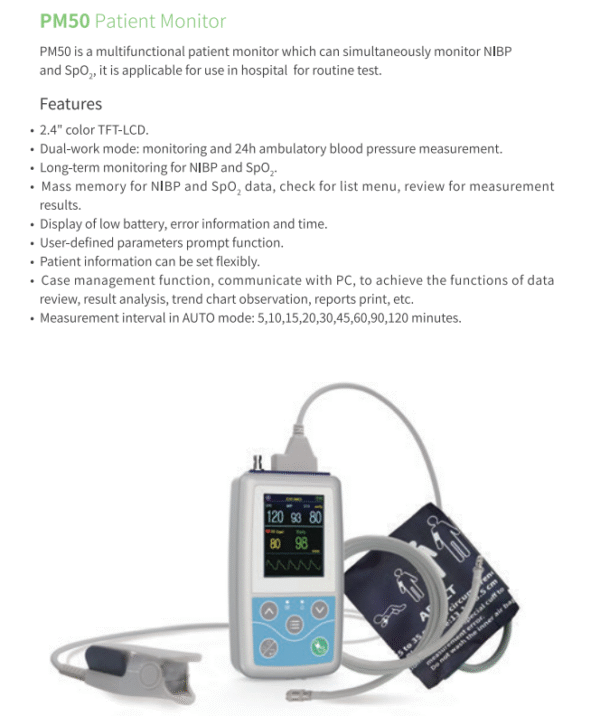 PM50 Patient Monitor
