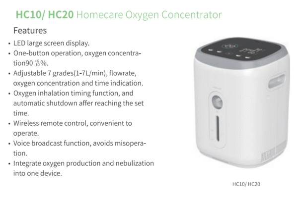 OC30 Oxygen Concentrator