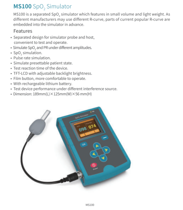 MS400 Multiparameter Simulator